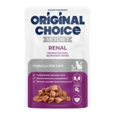 Original Choice Vetdiet Renal диетический корм для взрослых кошек профилактика болезней почек