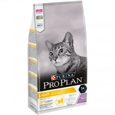 Pro Plan сухой корм для кошек низкокалорийный индейка